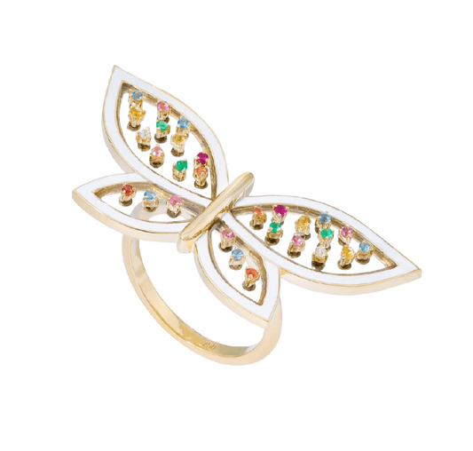 Savannah Butterfly Ring